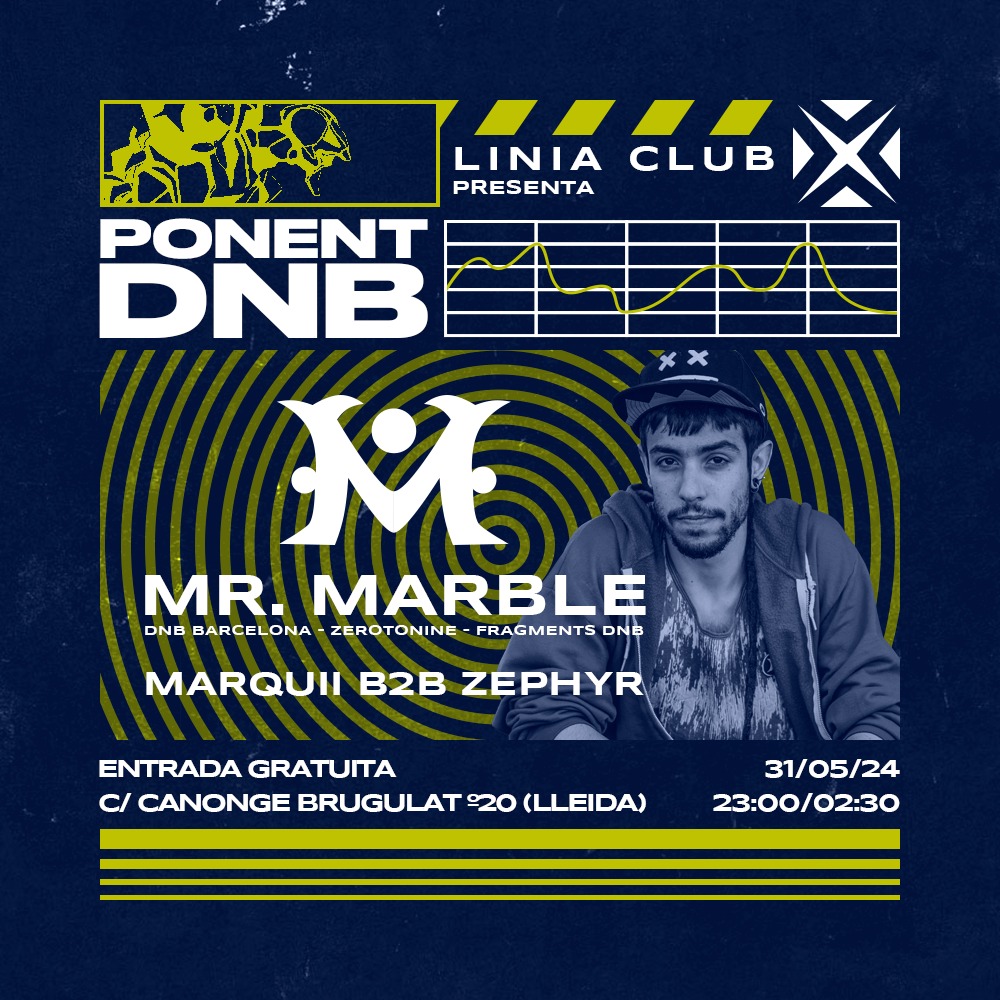 Ponent DNB 31/05 - Mister Marble, Marquii B2B Zephyr - Linia Club